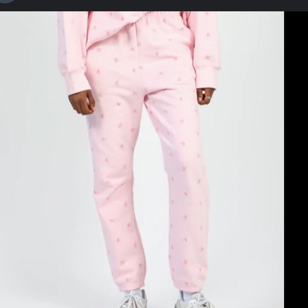 Brunette The Label Light Pink Joggers